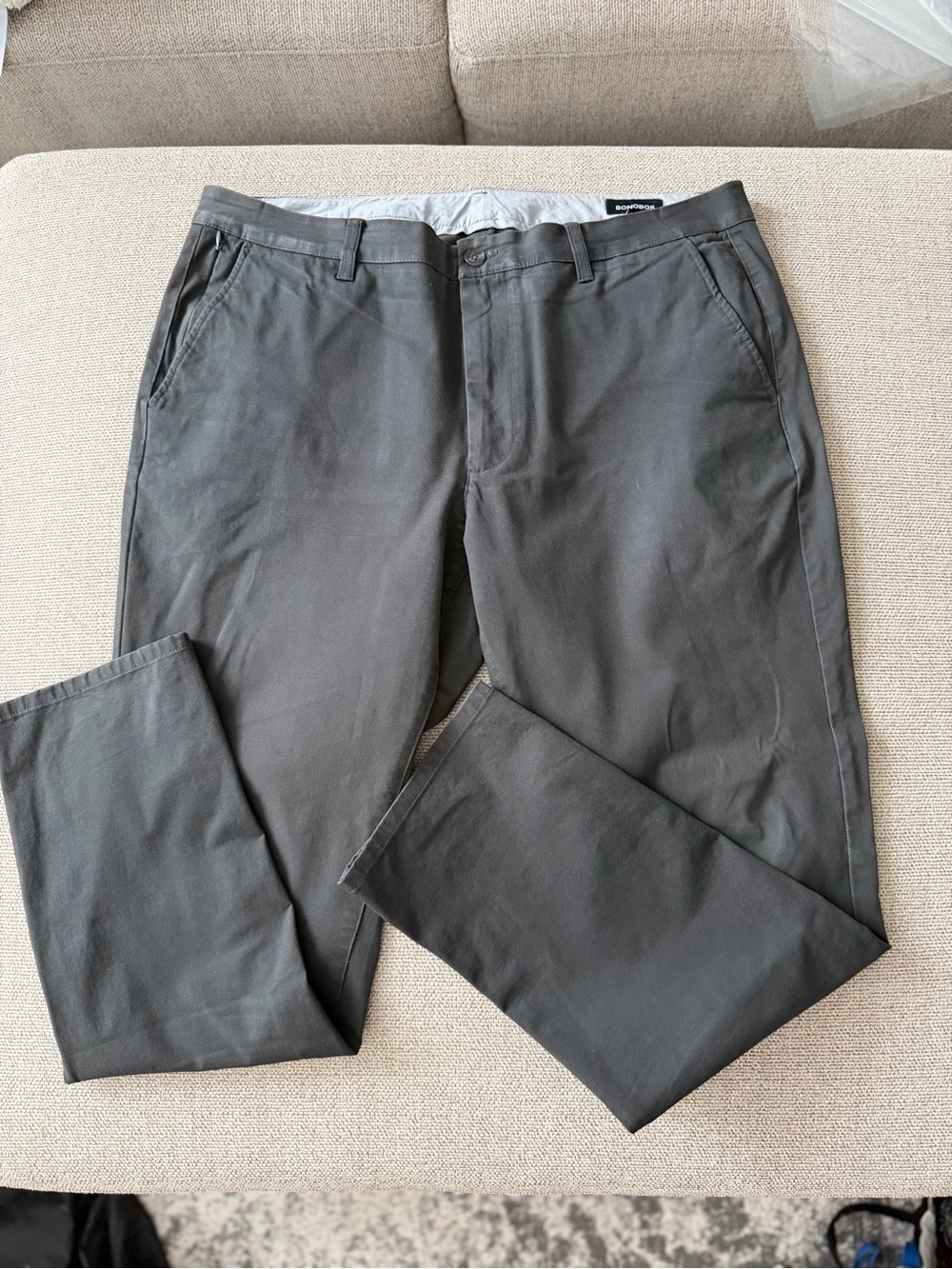 Bonobos Charcoal Gray Chinos